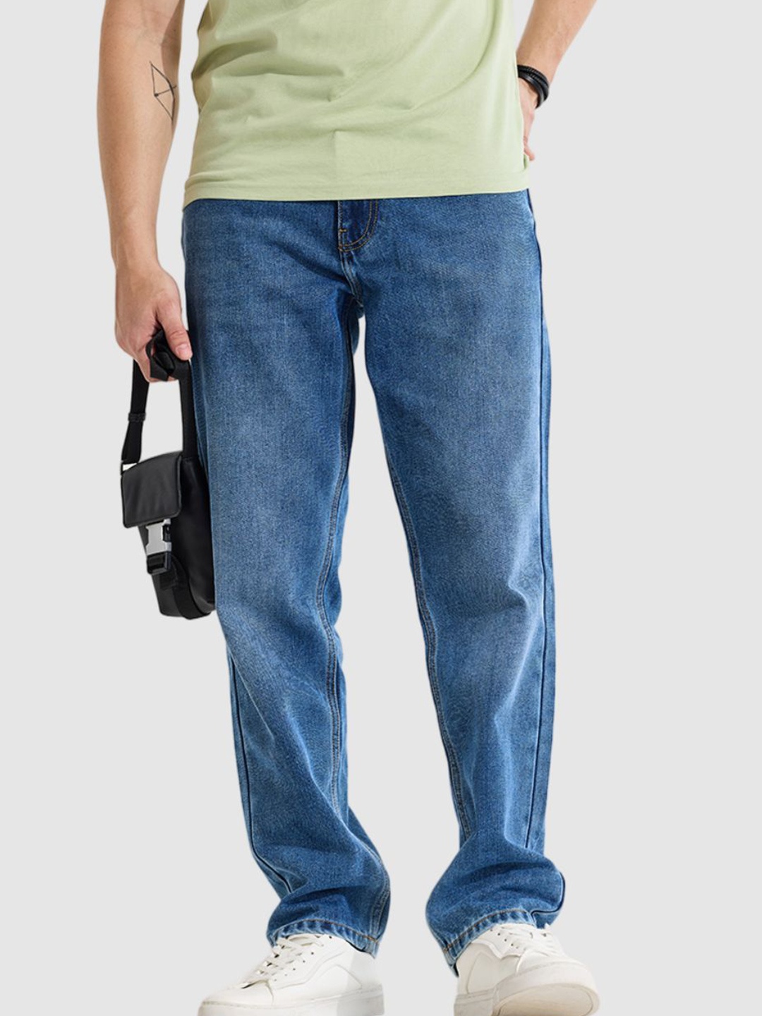 

Snitch Men Blue Relaxed Fit Jeans