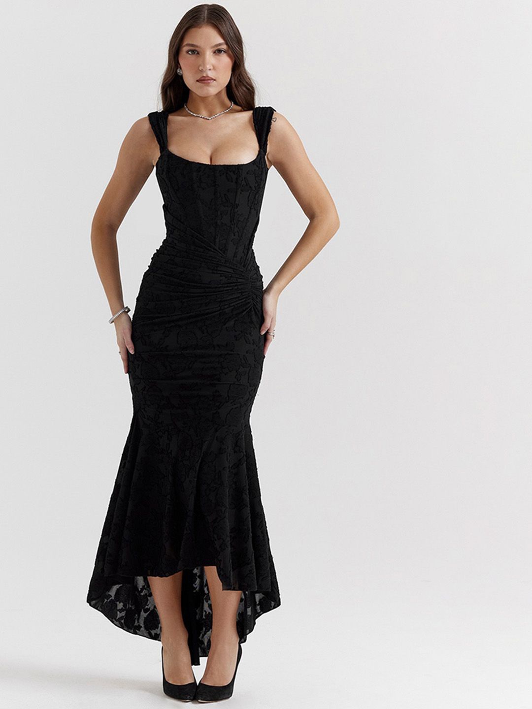 

JC Mode Maxi Dress, Black