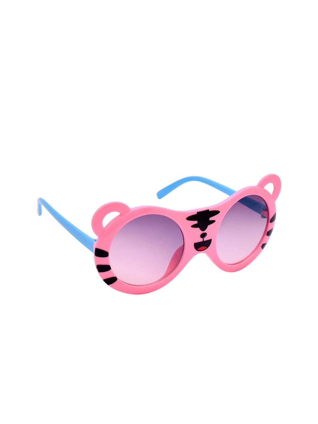 

SHOP FRENZY Unisex Kids Round Sunglasses with UV Protected Lens, Pink