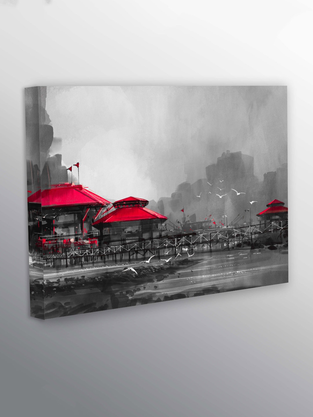 

CVANU Black & White Canvas Paintings Wall Art