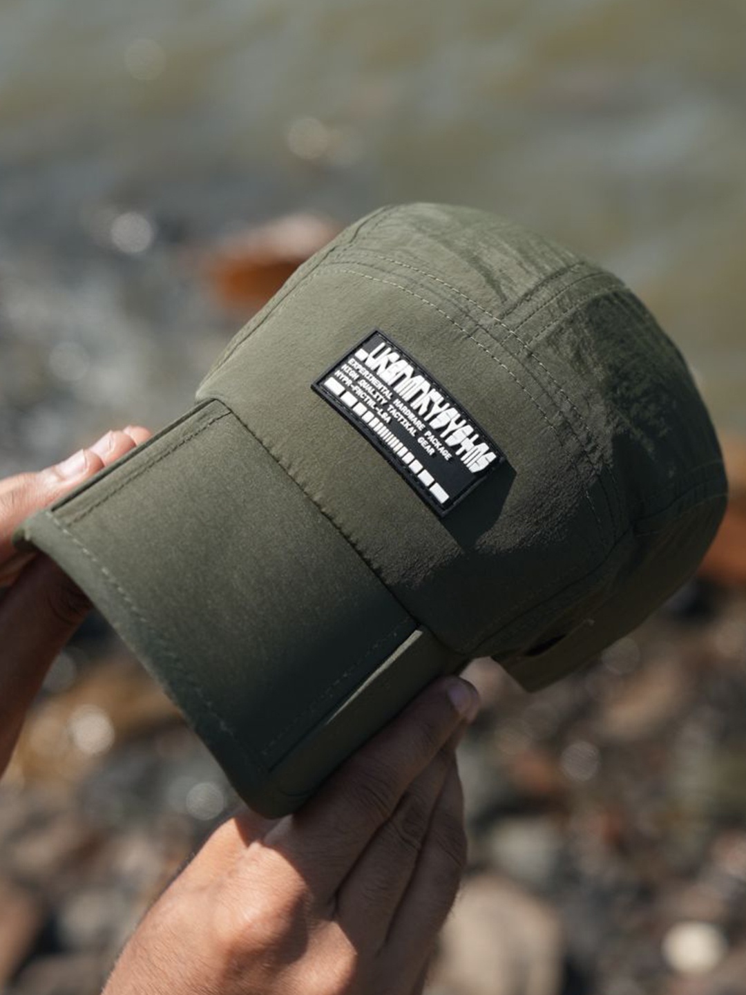 

Urban Monkey Unisex Foldable Camper Cap, Olive