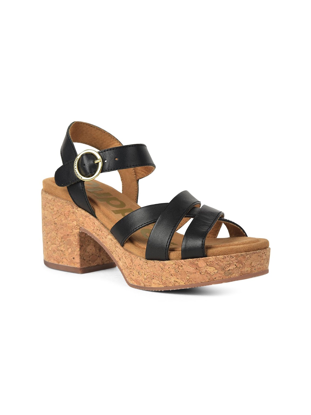 

Hush Puppies Block Sandals, Black