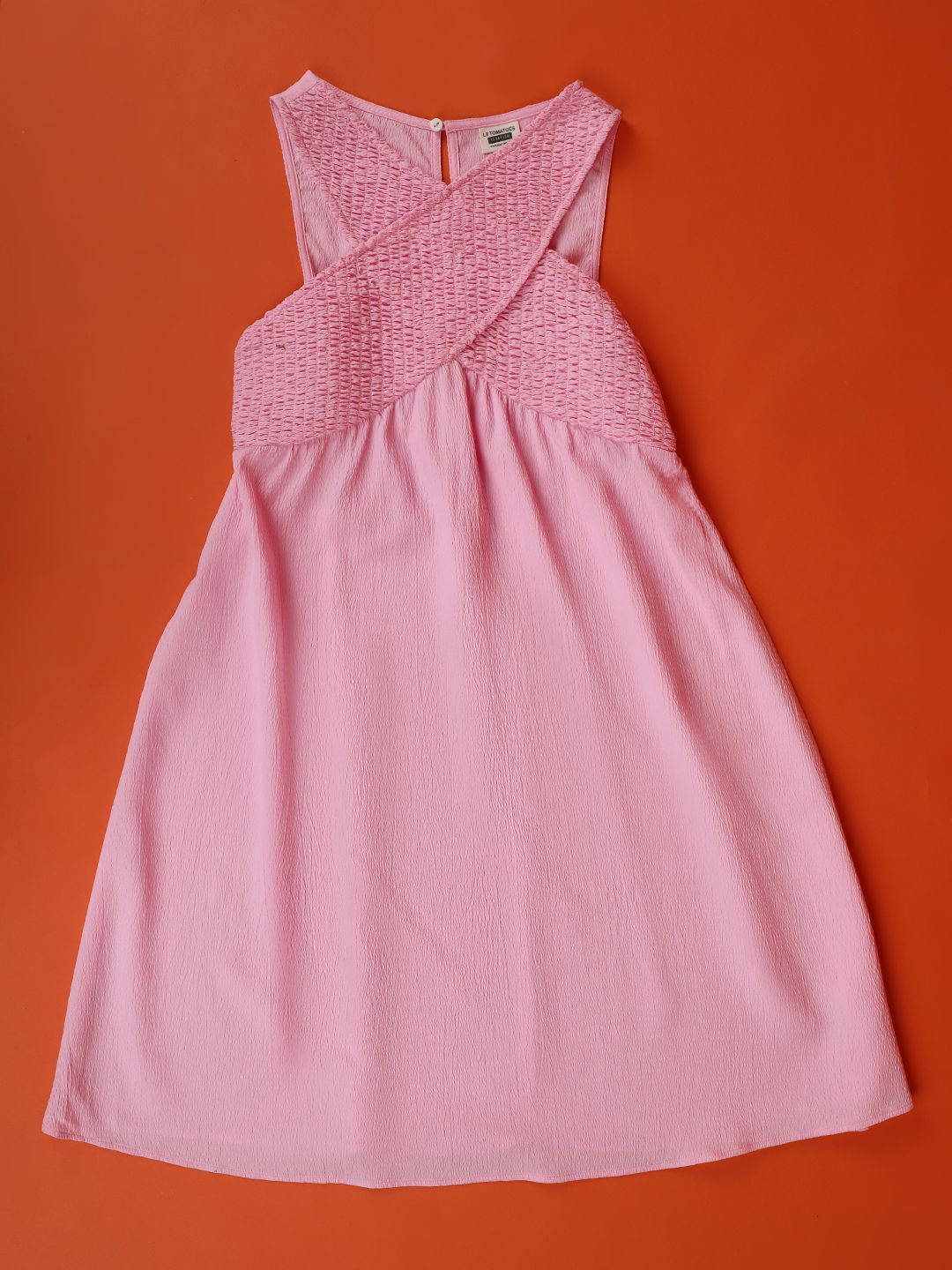 

Lil Tomatoes A-Line Dress, Pink