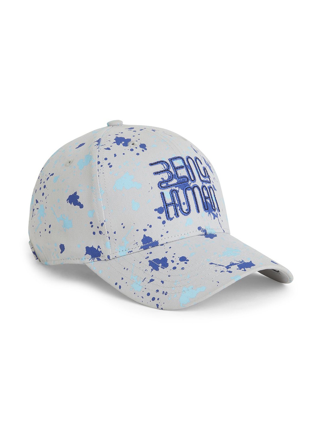 

Being Human Men Printed Baseball Cap, Grey
