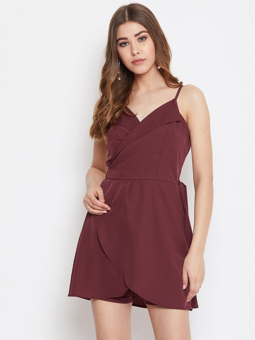 

Berrylush Jumpsuit, Burgundy