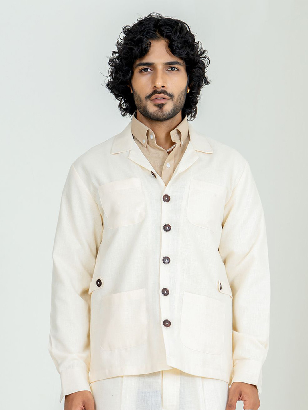 

Tistabene Men Opaque Casual Shirt, Brown