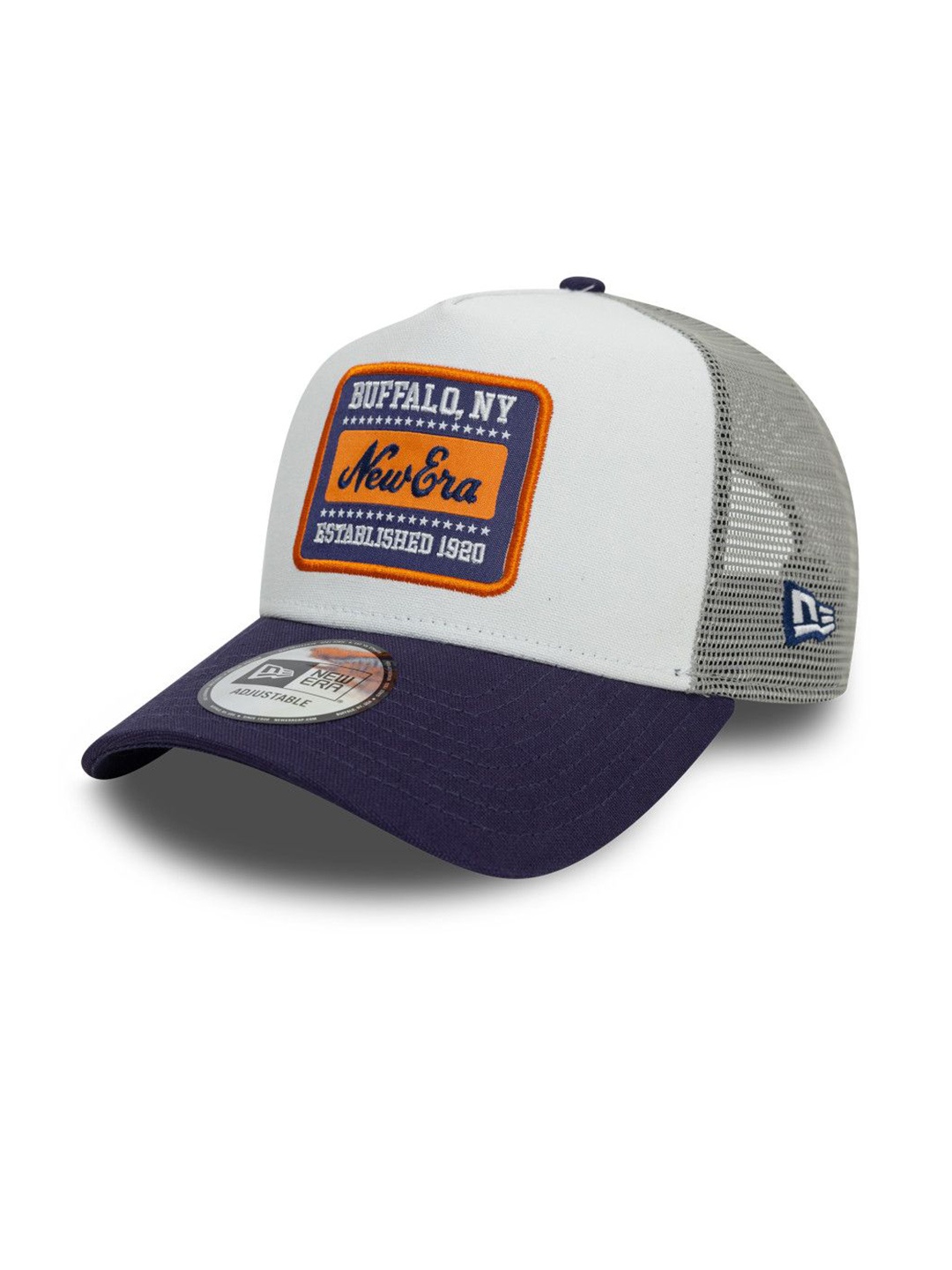 

New Era Men Printed Baseball Cap, White