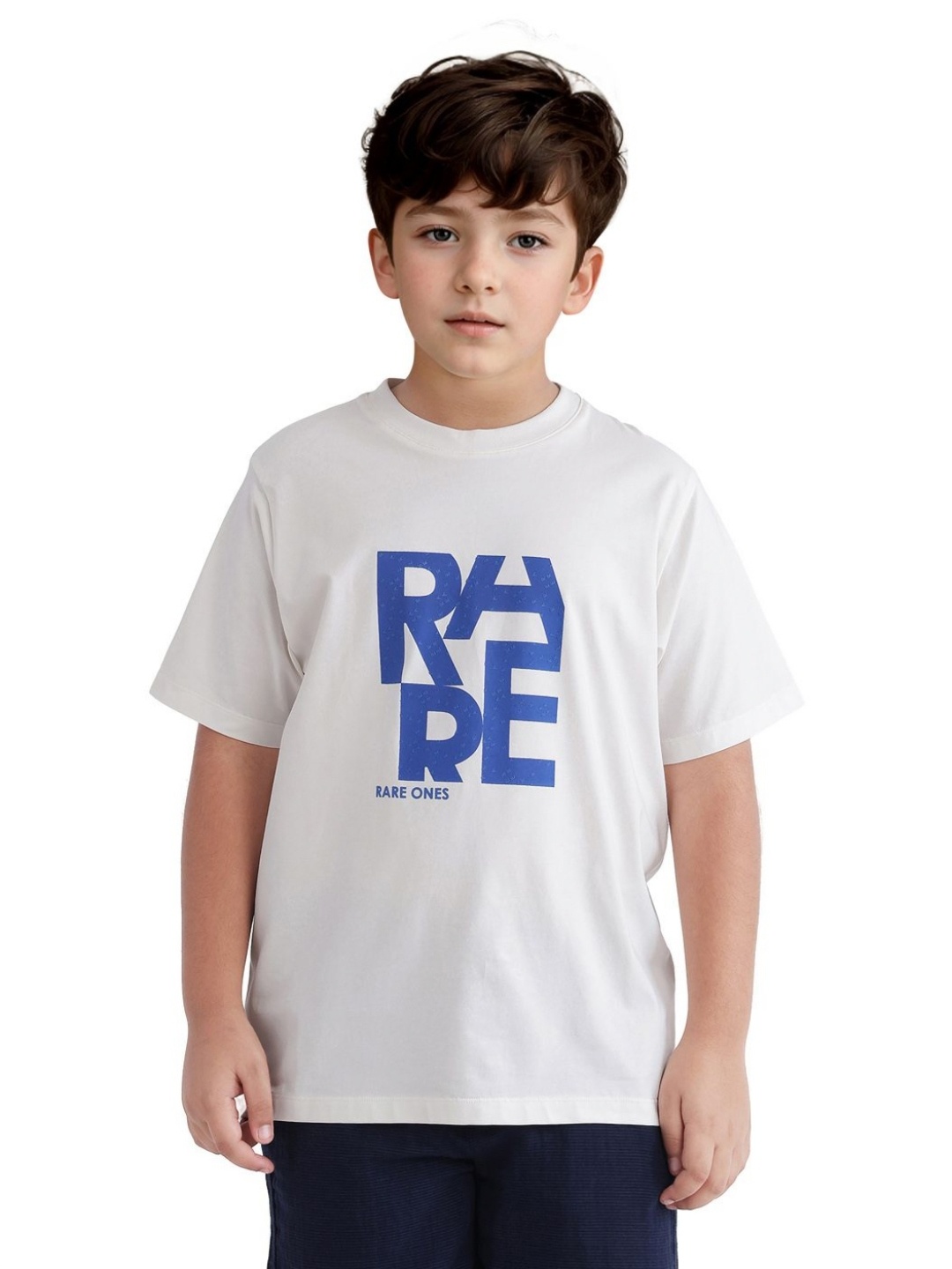 

RARE ONES Boys Printed T-shirt, Off white