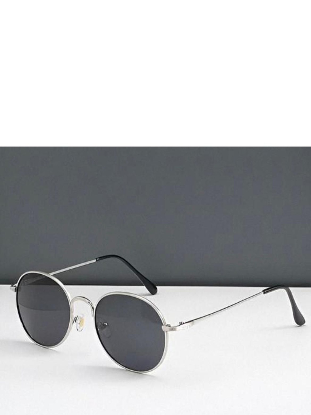

Kingsunglasses Unisex Round Sunglasses with UV Protected Lens, Black
