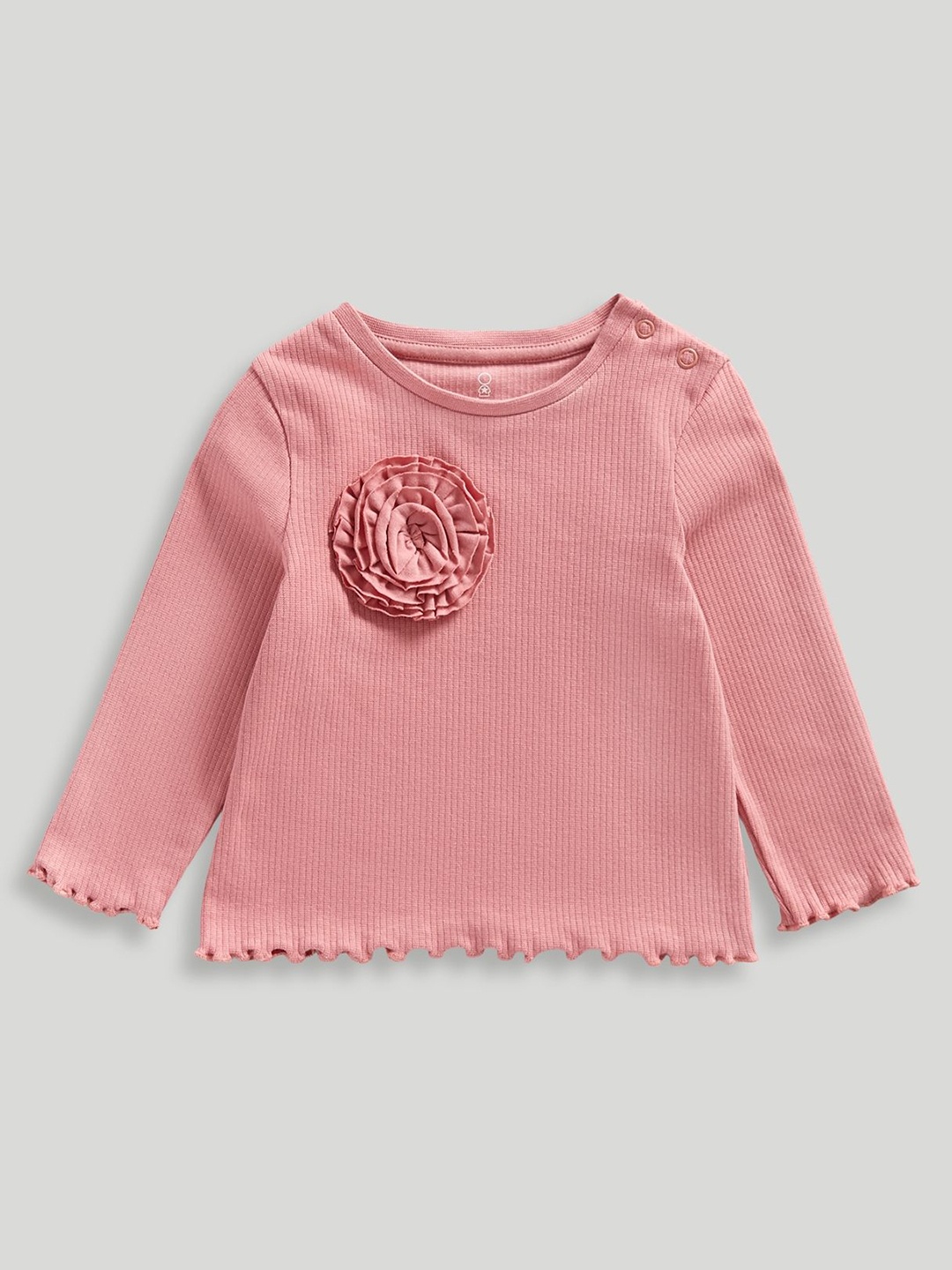 

mothercare Girls Applique T-shirt, Pink