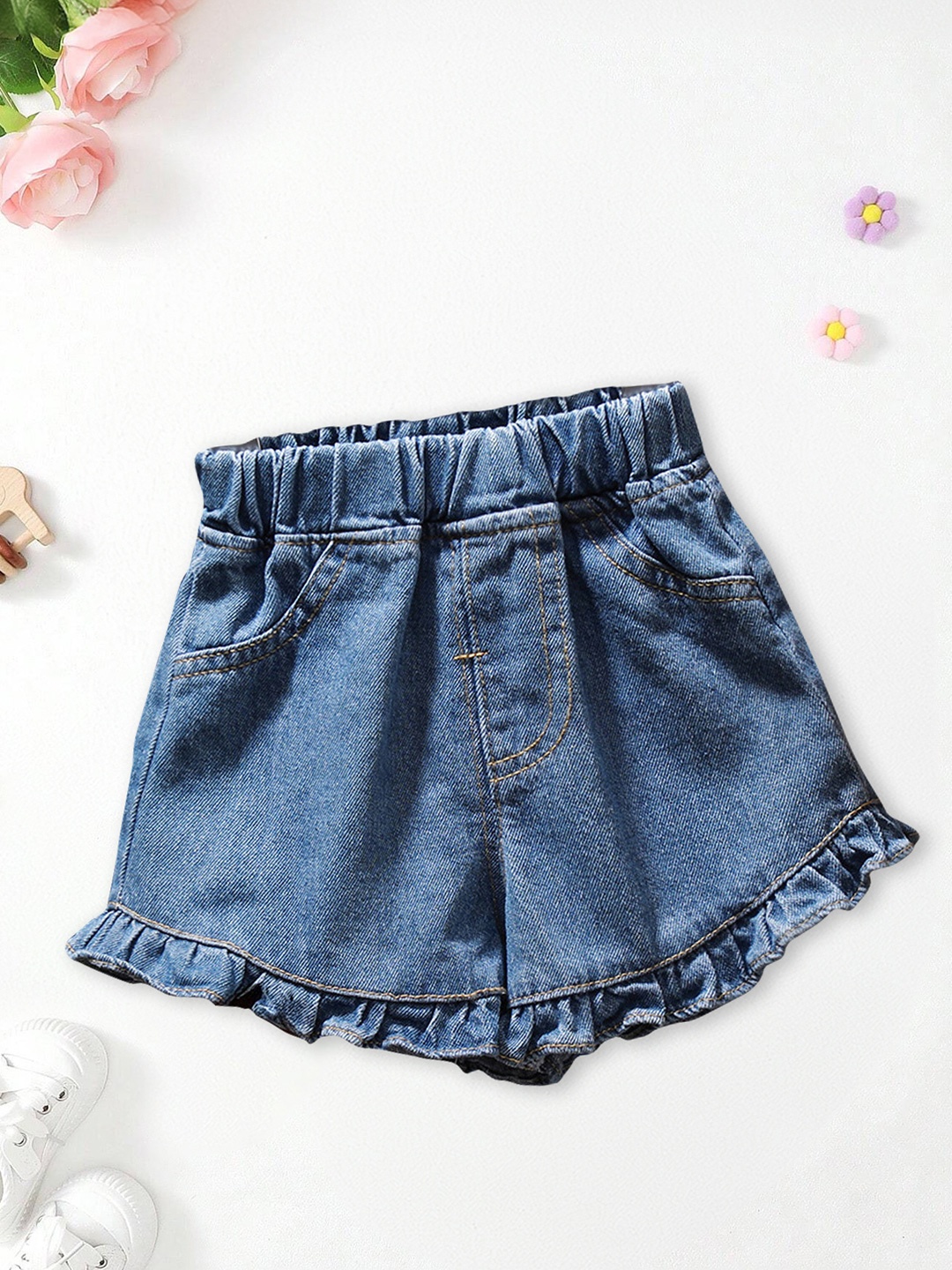 

FOREVER FRIDAY Girls Denim Shorts, Blue