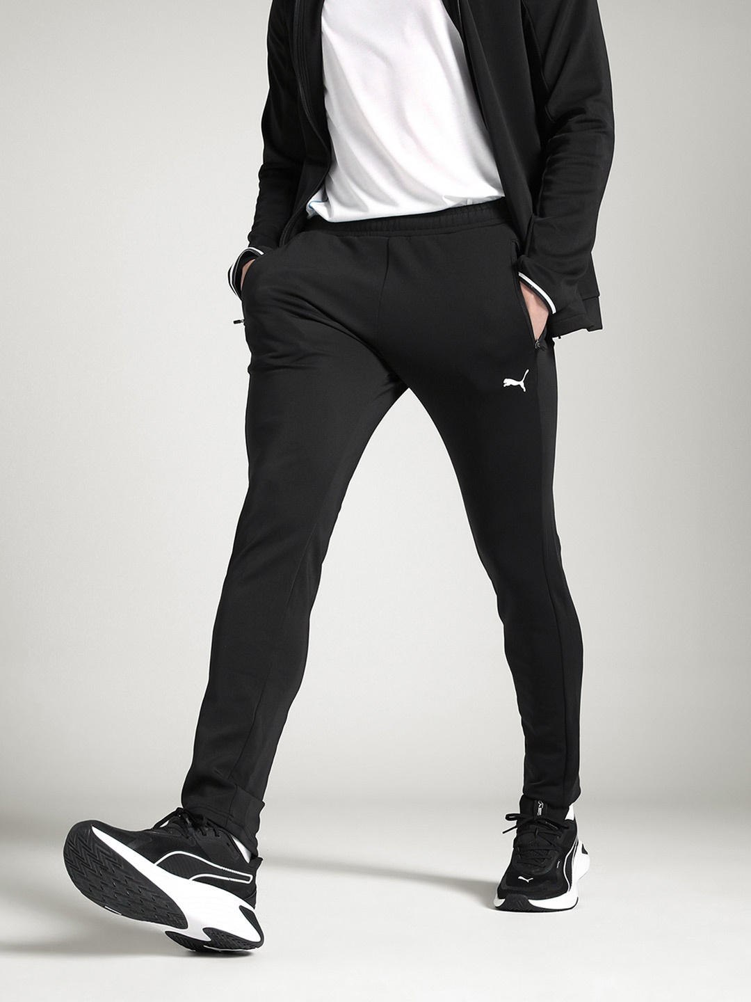 

Puma Men M Tec Temperature Control Slim-Fit Running Pants, Black