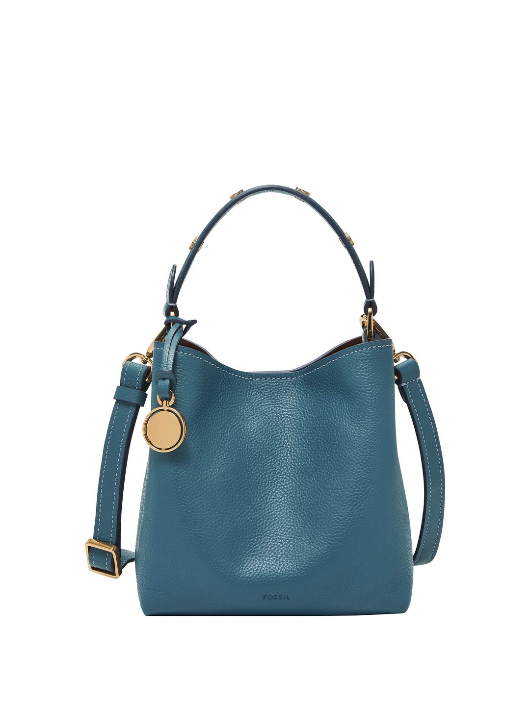 

Fossil Leather Structured Hobo Bag, Blue