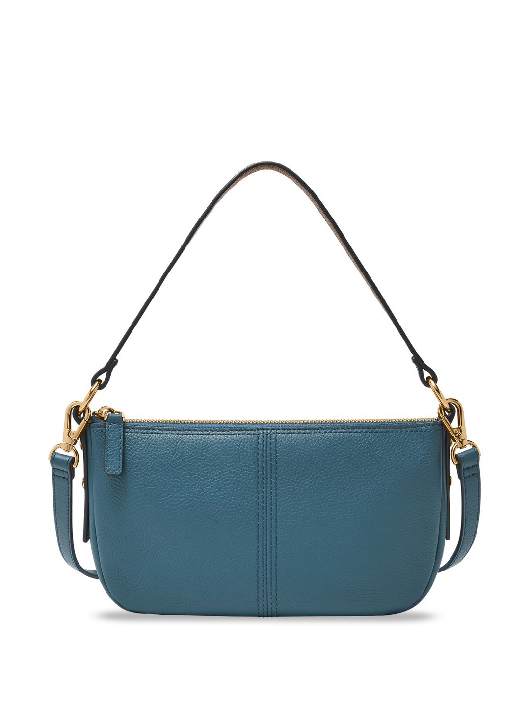 

Fossil Leather Structured Shoulder Bag, Blue