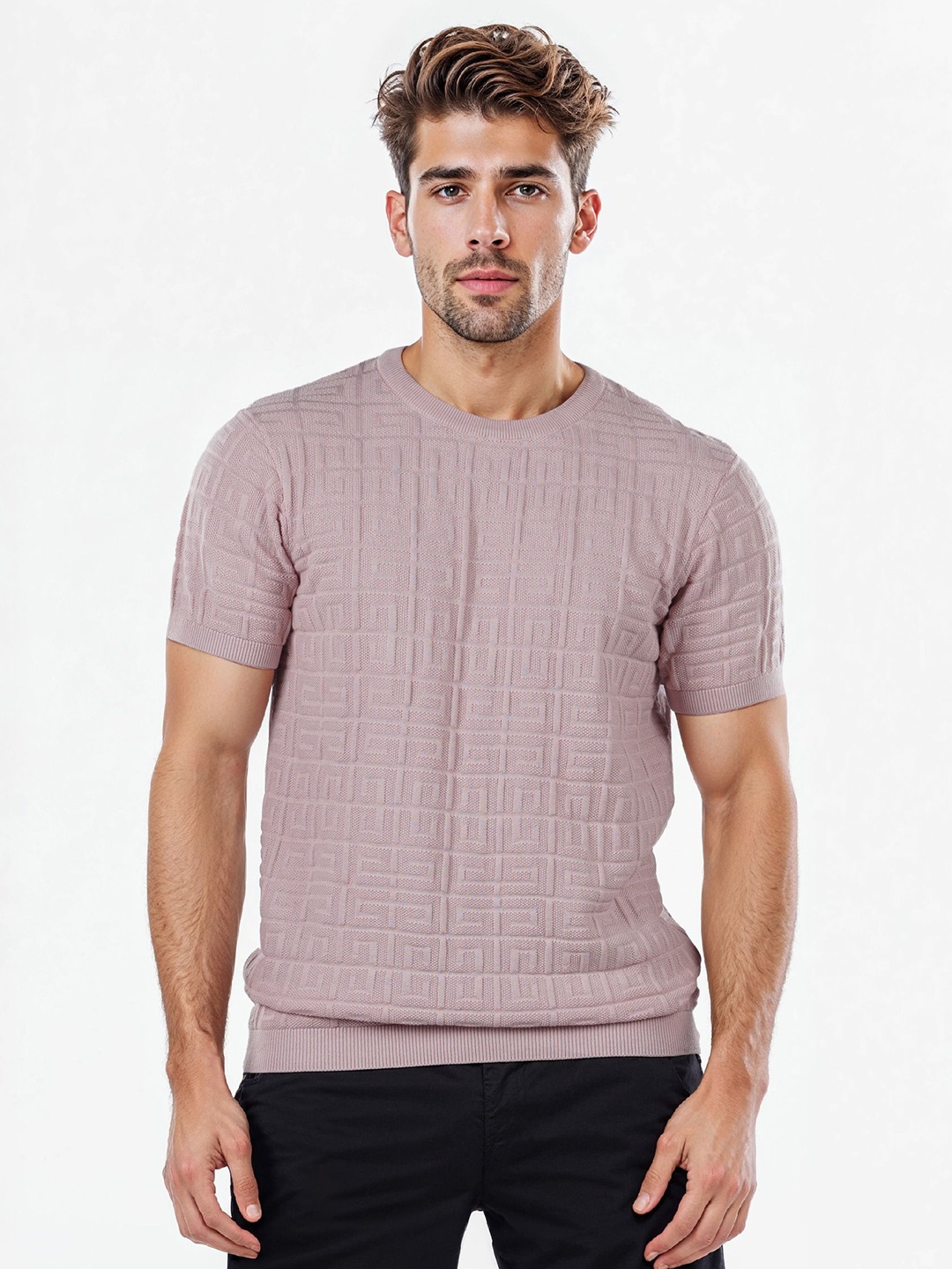 

Celio Men Pockets T-shirt, Pink