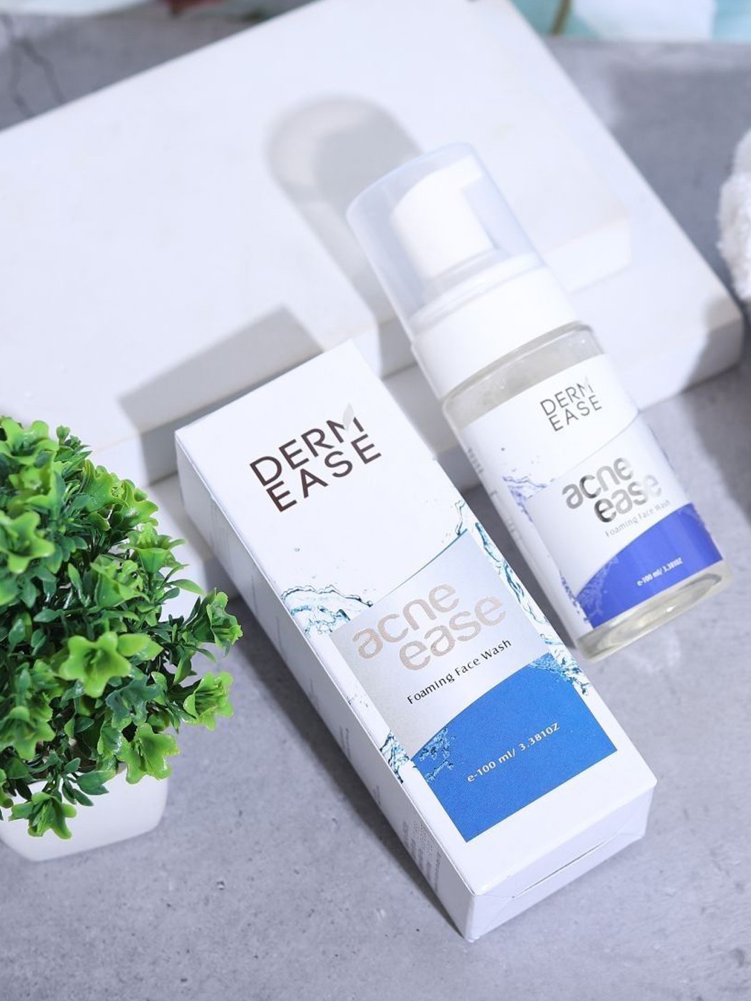 

DERMEASE Acne Ease Foaming Face Wash - 100 ml, White