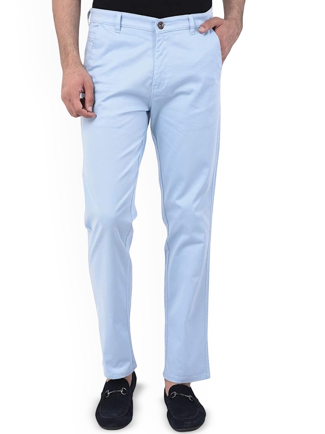 

Ben Martin Men Relaxed Chinos Trousers, Blue