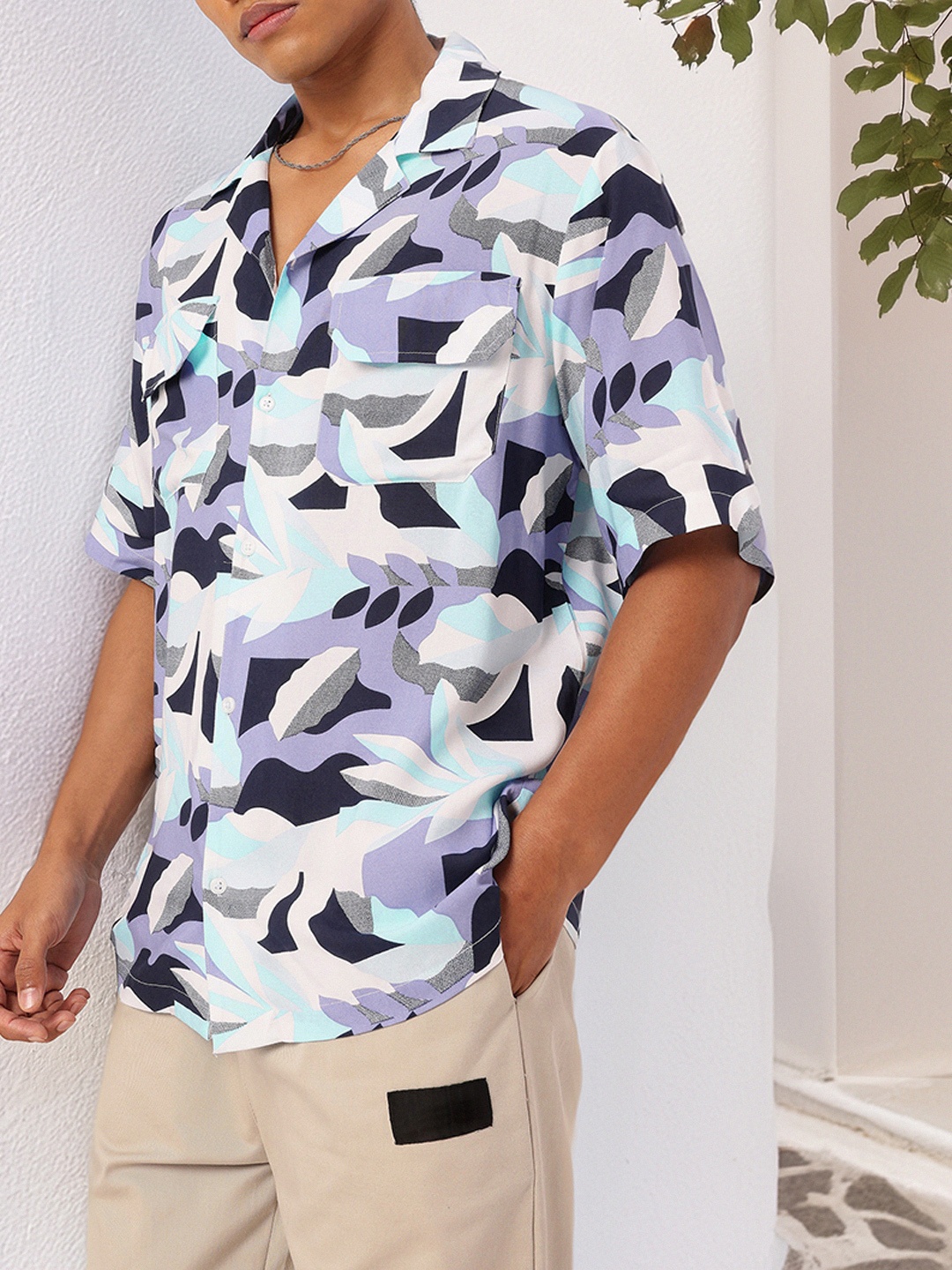 

Kook N Keech Vacation Splash Printed Relaxed Fit Shirt, Multi
