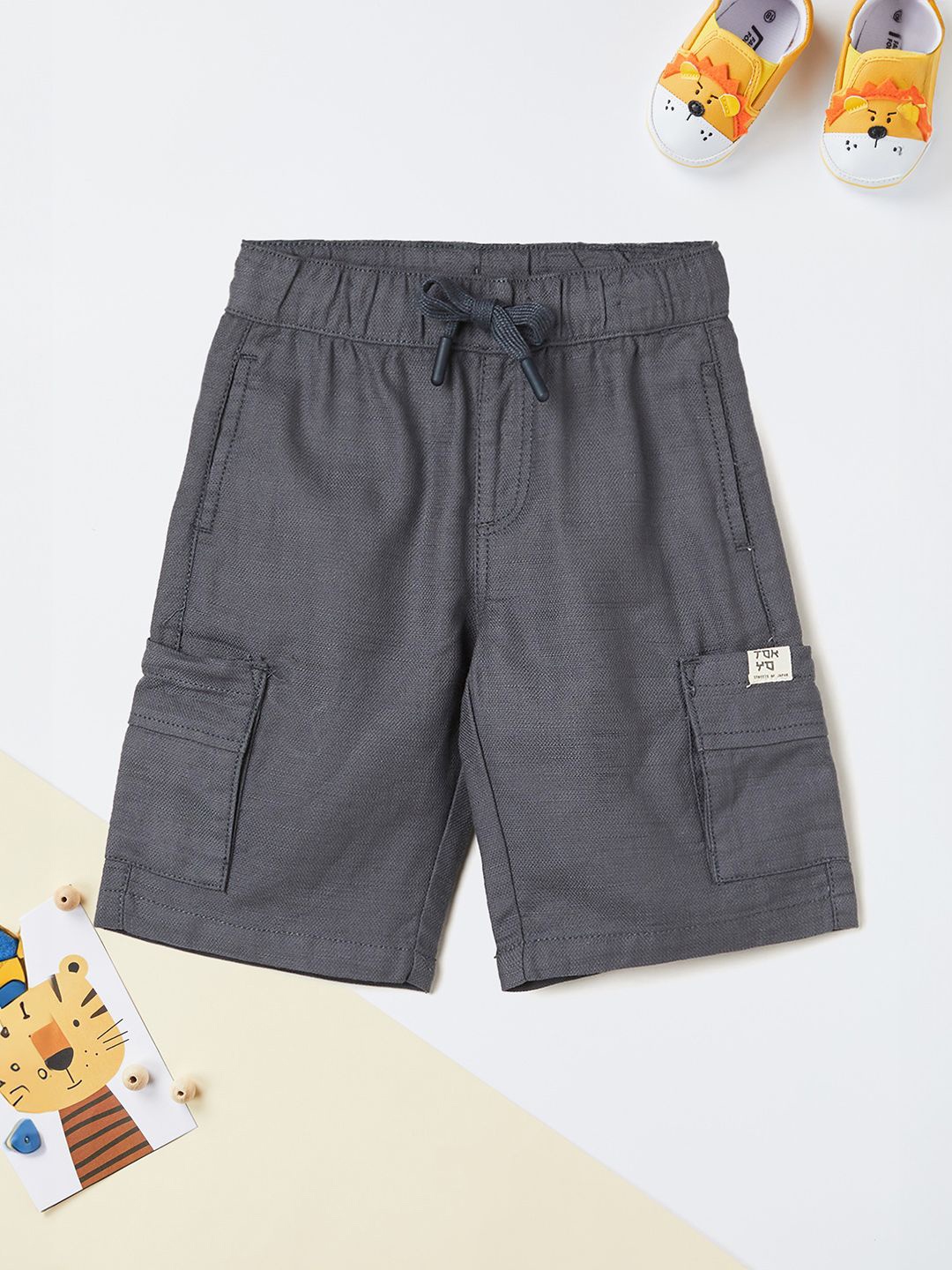 

max Boys Shorts, Grey