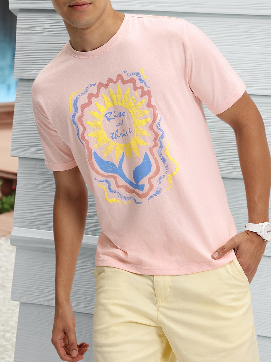 

Kook N Keech Edgy Essential T-shirt, Pink