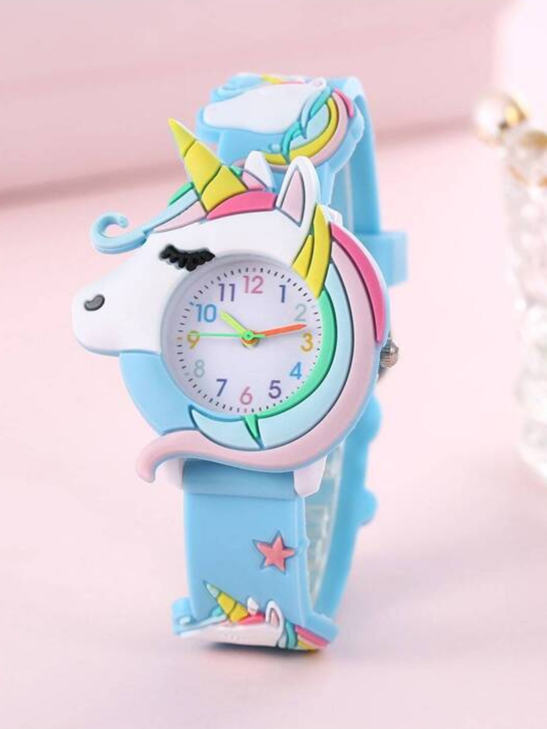 

Ziory Boys Printed Dial & Straps Analogue Watch ZY20245552, Blue