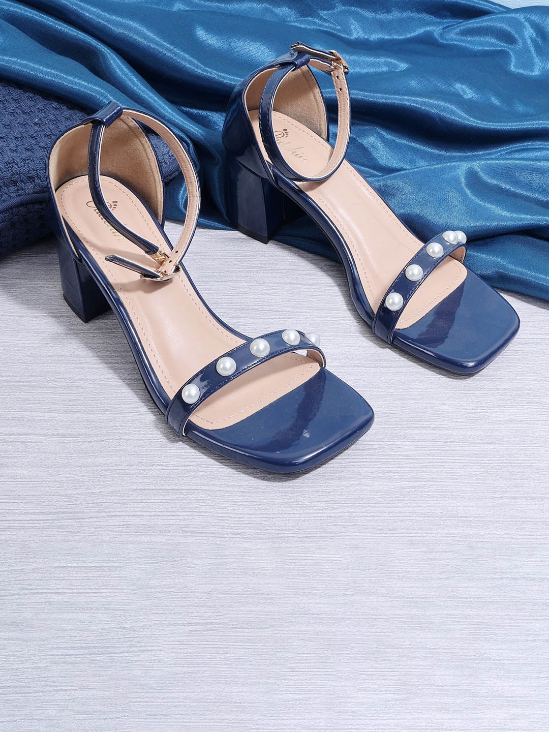 

Padchin Block Sandals, Blue