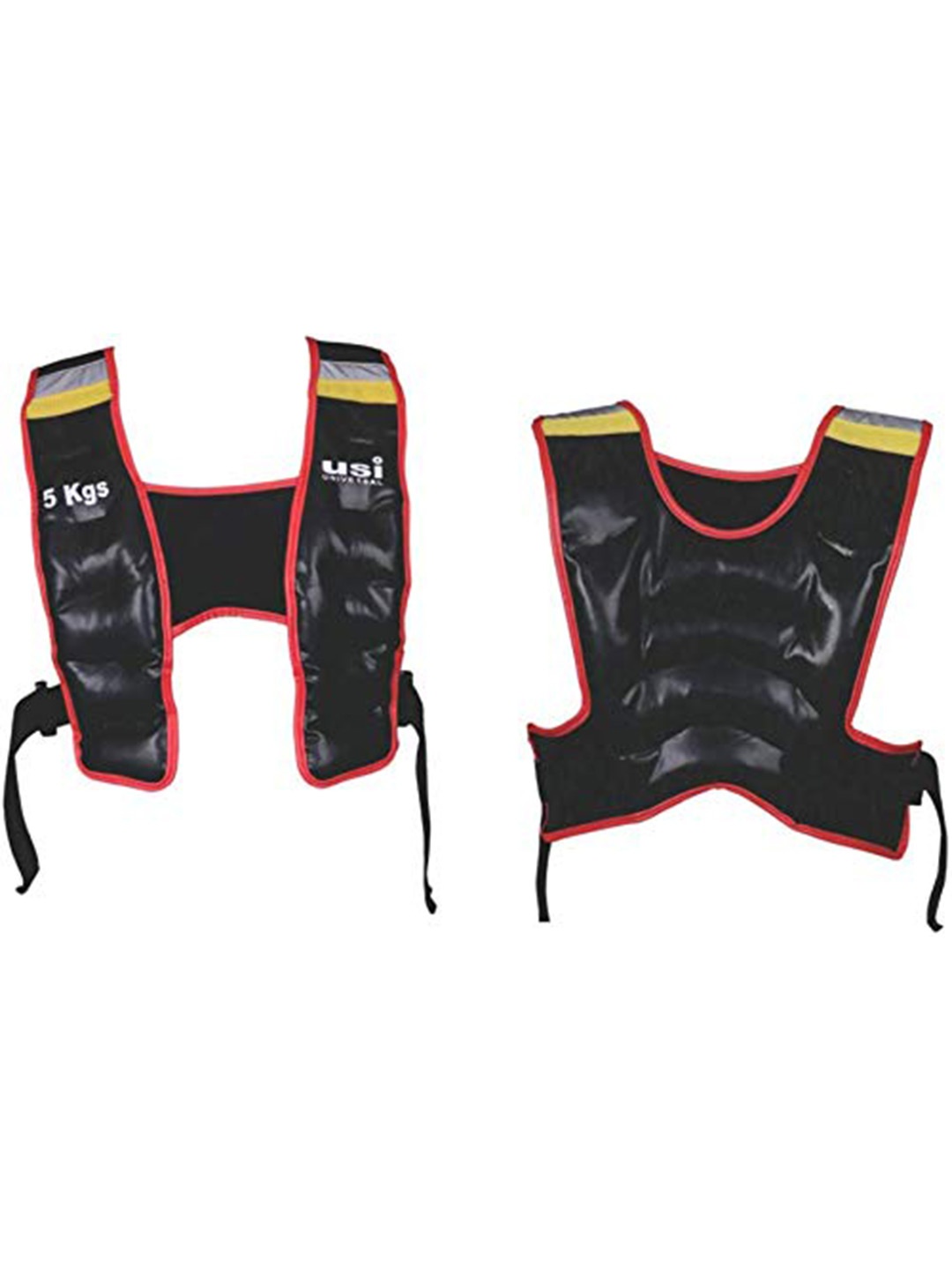 

USI UNIVERSAL THE UNBEATABLE Weighted Vest Crossfit Weight Training Jacket, Black
