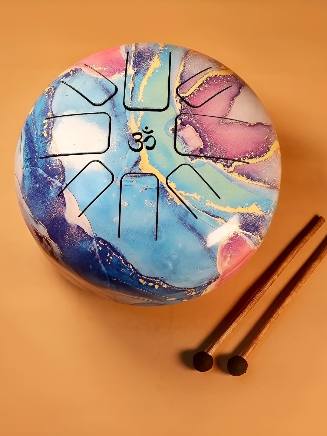 

Seetara Blue & Green Medium Blue Ocean Serenity Drum For Deep Relaxation