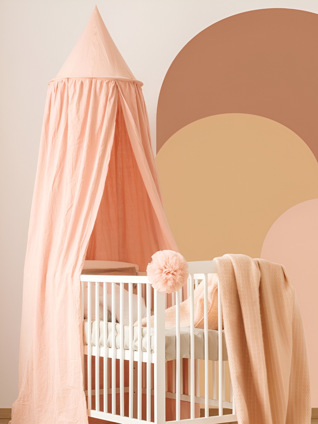 

Jaamso Royals Beige & Peach-Coloured Self Adhesive Wallpaper