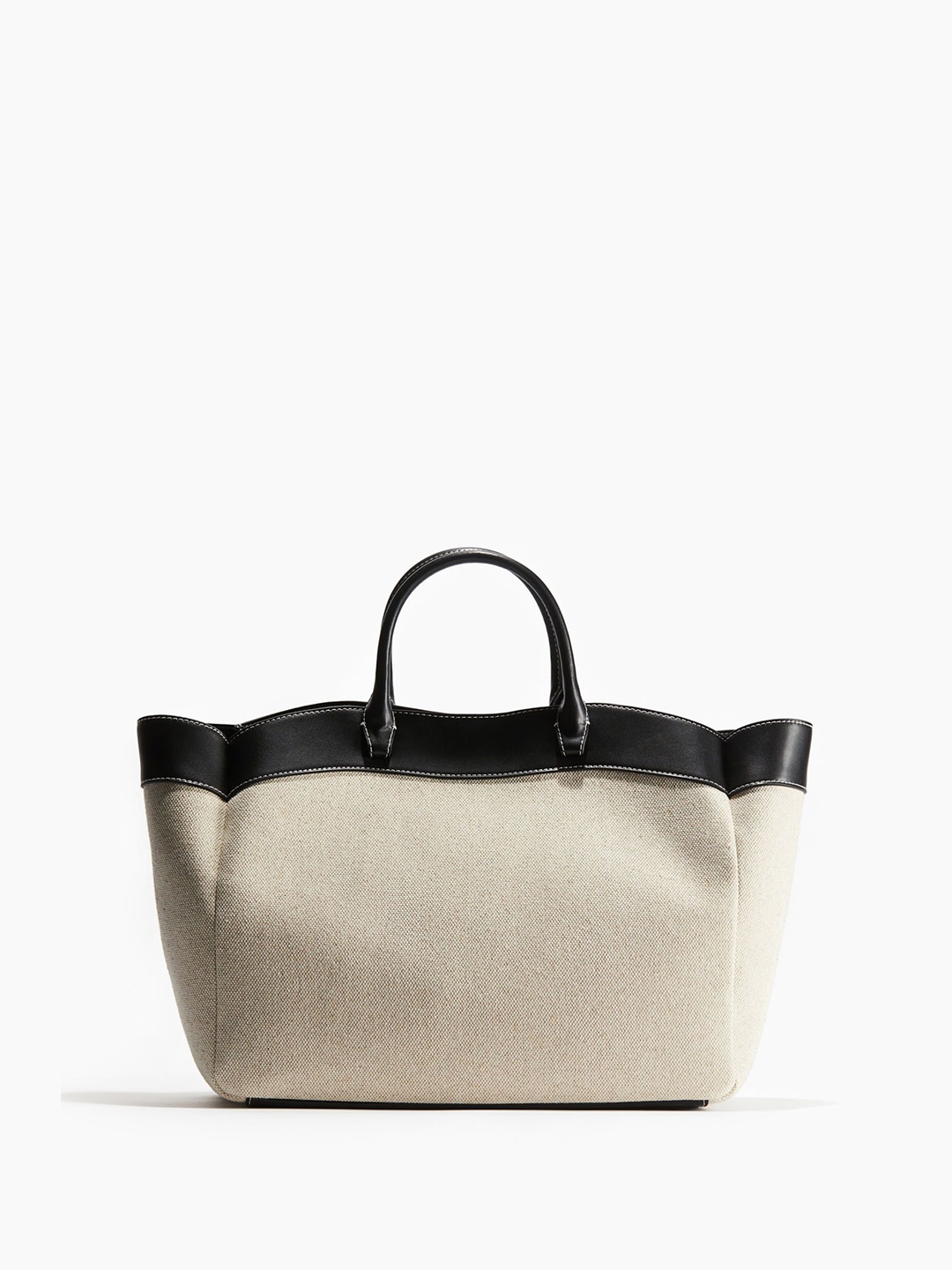 

H&M Canvas Shopper, Beige