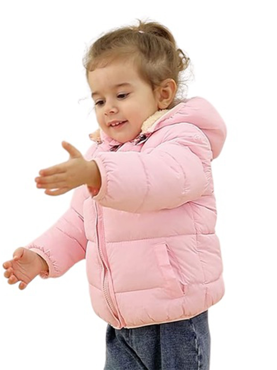 

Tricycle Clothing Unisex Kids Lightweight Quilted Jacket, Pink