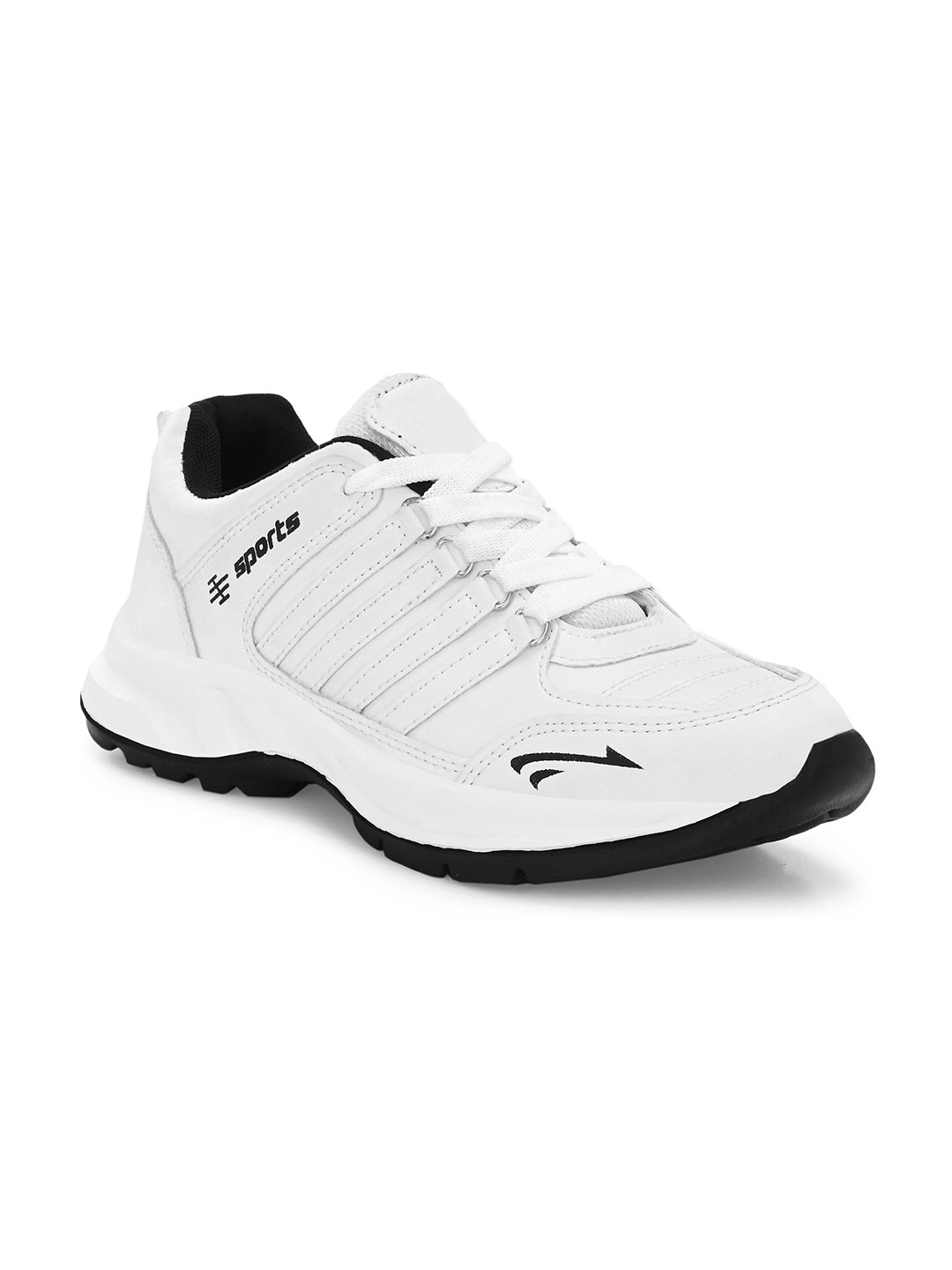 

NOBELITE Men Running Non-Marking Shoes, White