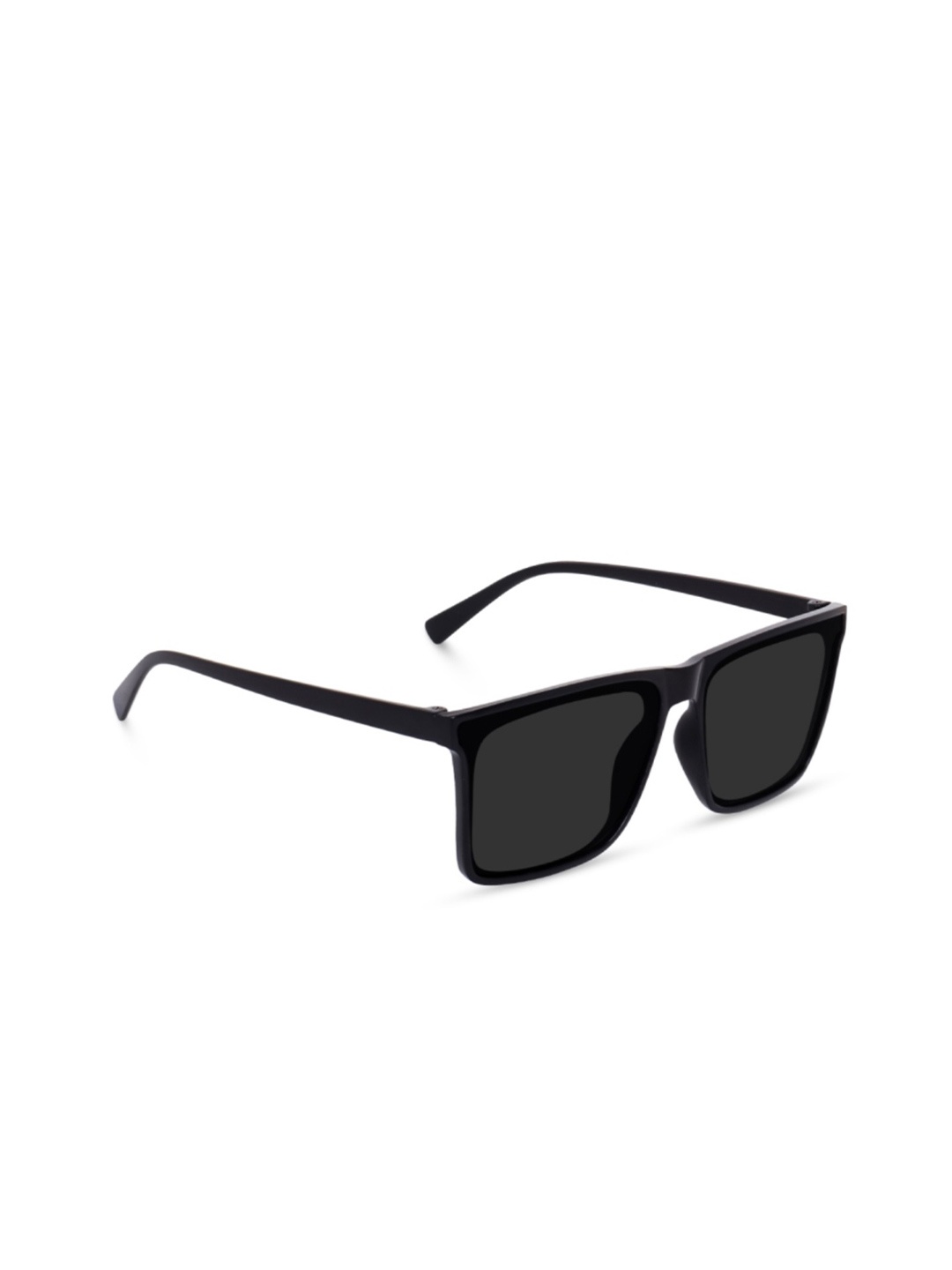 

IFLASH Unisex Wayfarer Sunglasses with UV Protected Lens, Black