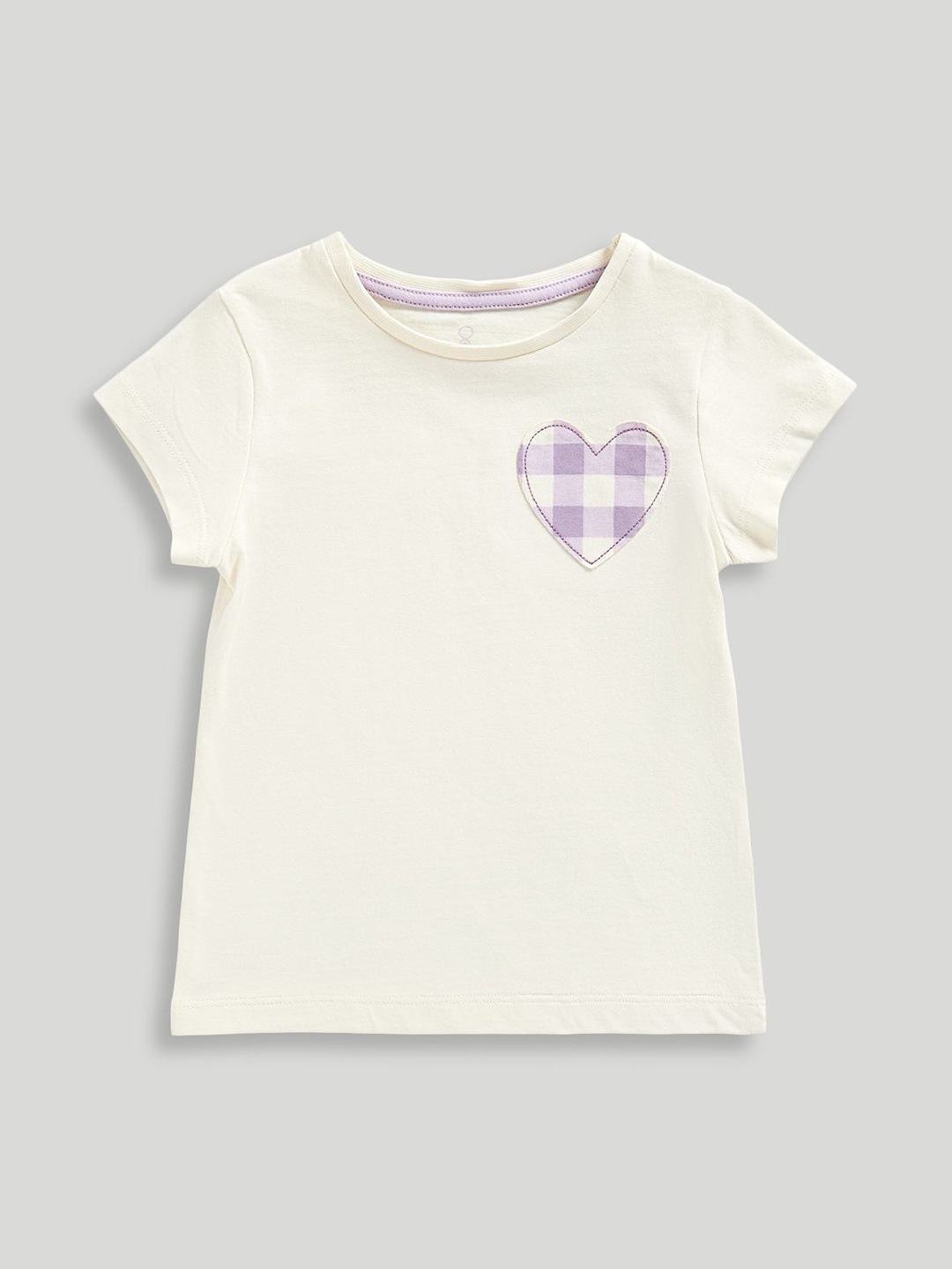 

mothercare Girls Applique T-shirt, Cream