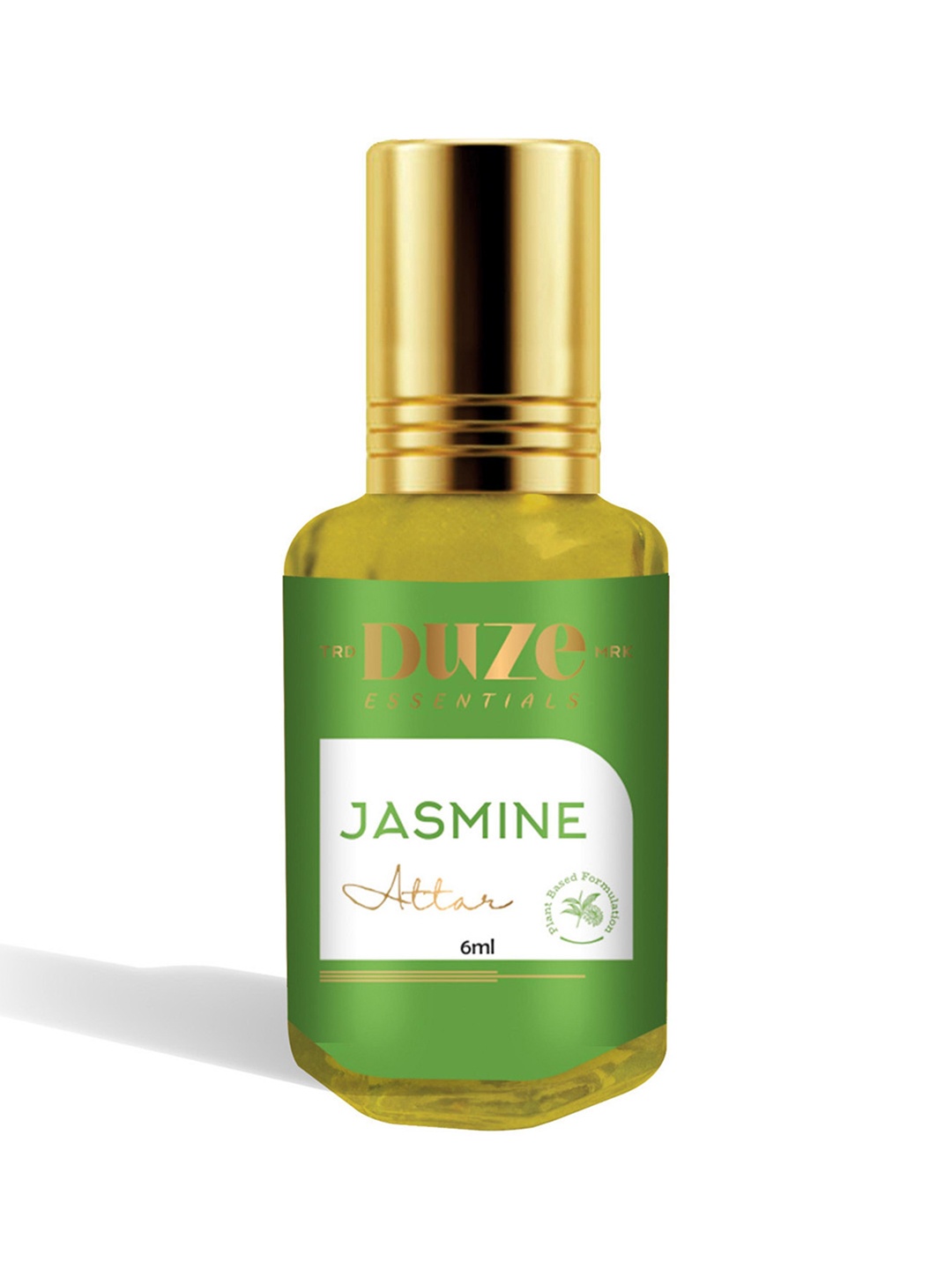 

Duze Essentails Jasmine Natural & Alcohol Free Long Lasting Attar- 6 ml, Green