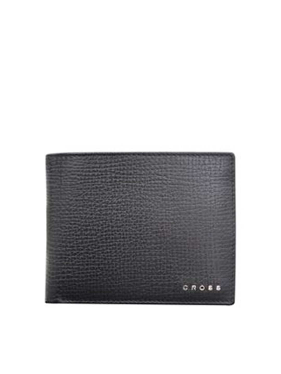 

Cross Men Textured Leather Two Fold Wallet, Black