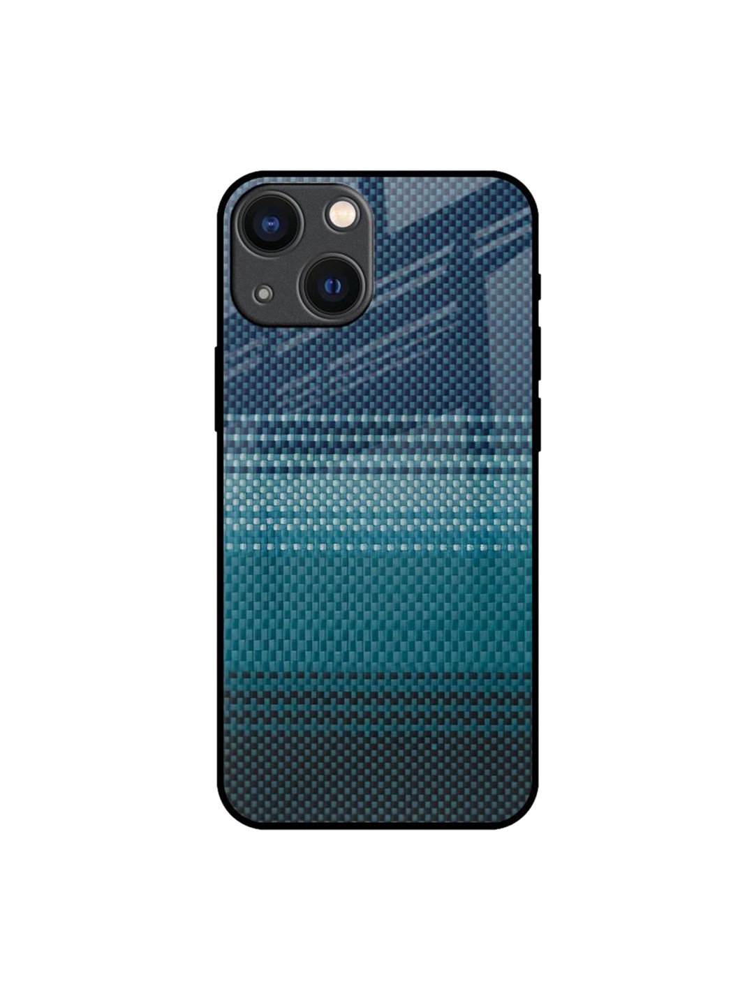 

QRIOH Abstract Printed iPhone 14 Plus Back Case Mobile Accessories, Blue