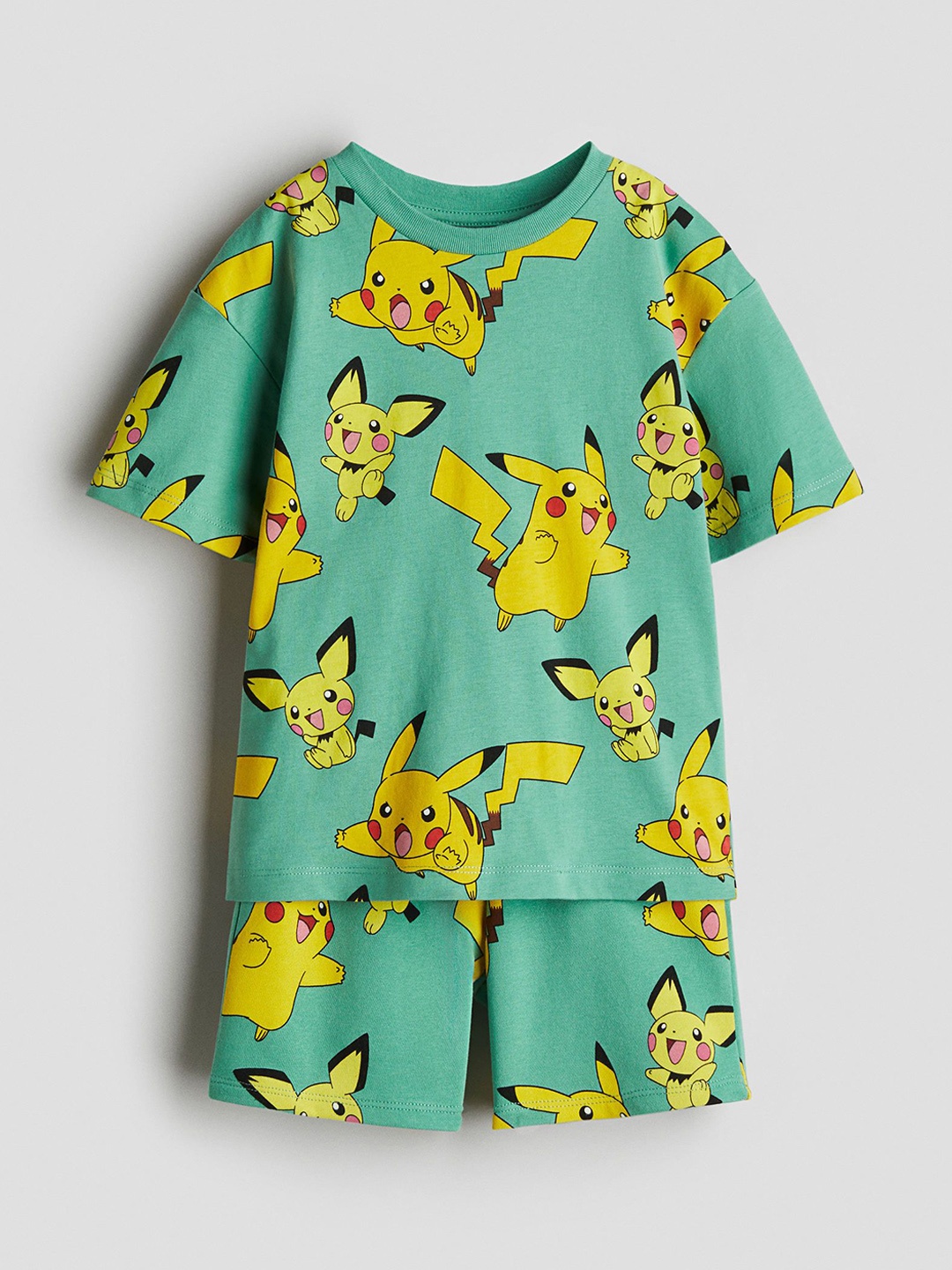 

H&M 2-Piece Printed Set, Green