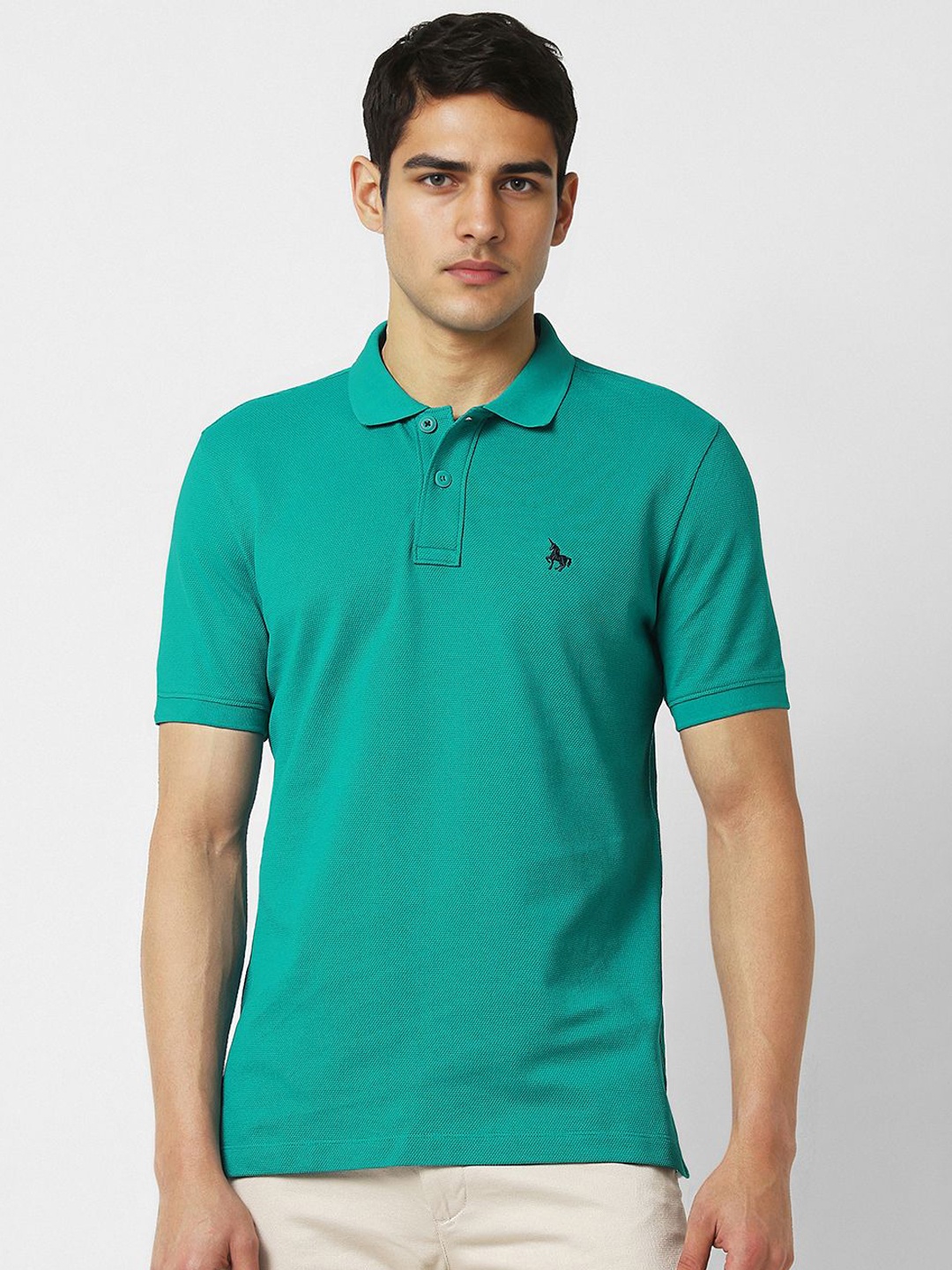 

Van Heusen Sport Men Polo Collar T-shirt, Green