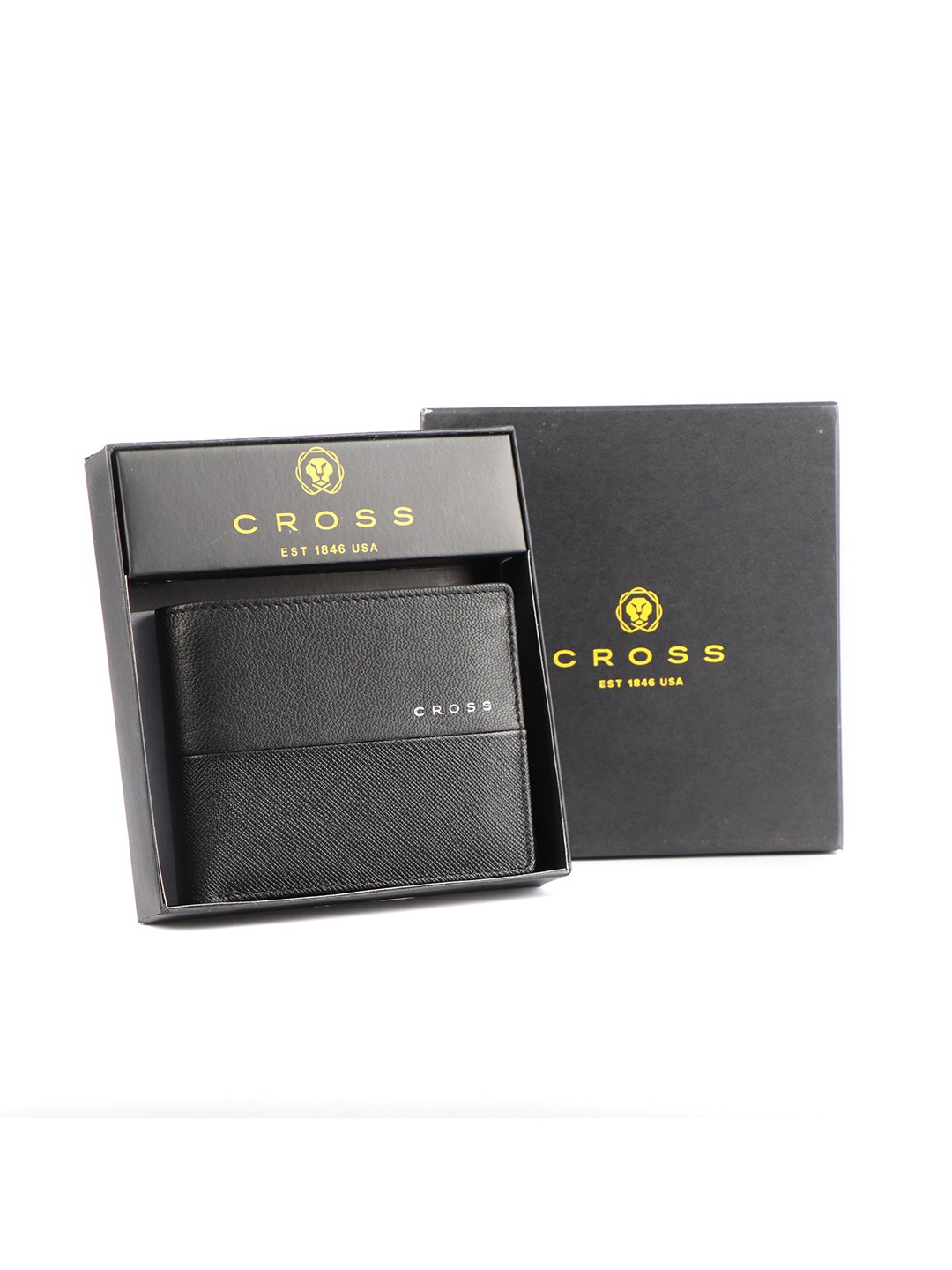 

Cross Men Leather Two Fold Wallet, Black