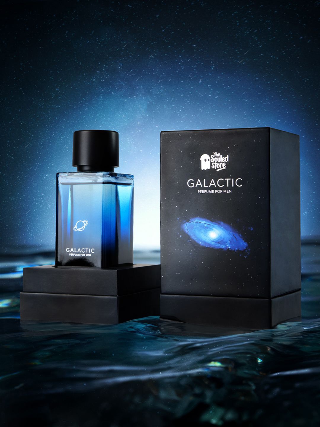 

The Souled Store Galactic Long Lasting Perfume - 100 ml, Black