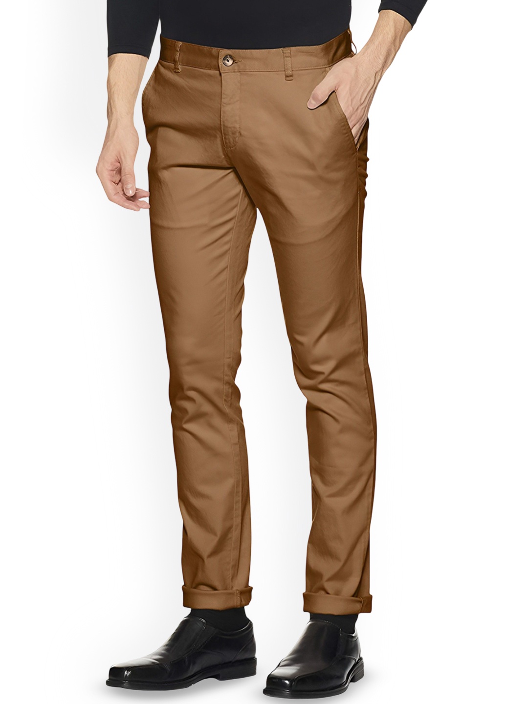 

Ben Martin Men Relaxed Chinos Trousers, Brown
