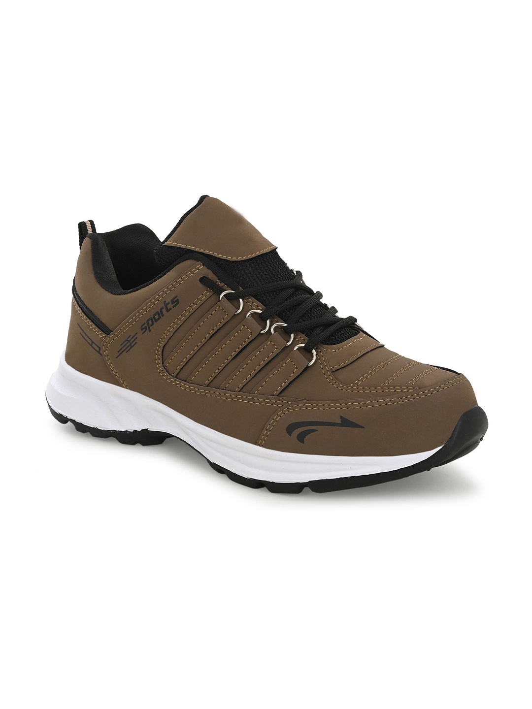 

NOBELITE Men Running Non-Marking Shoes, Brown