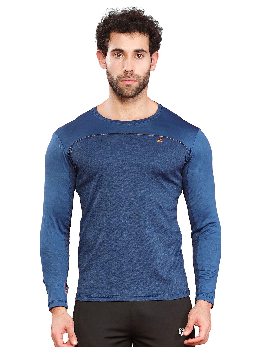 

Z Zagros Men Pockets T-shirt, Blue