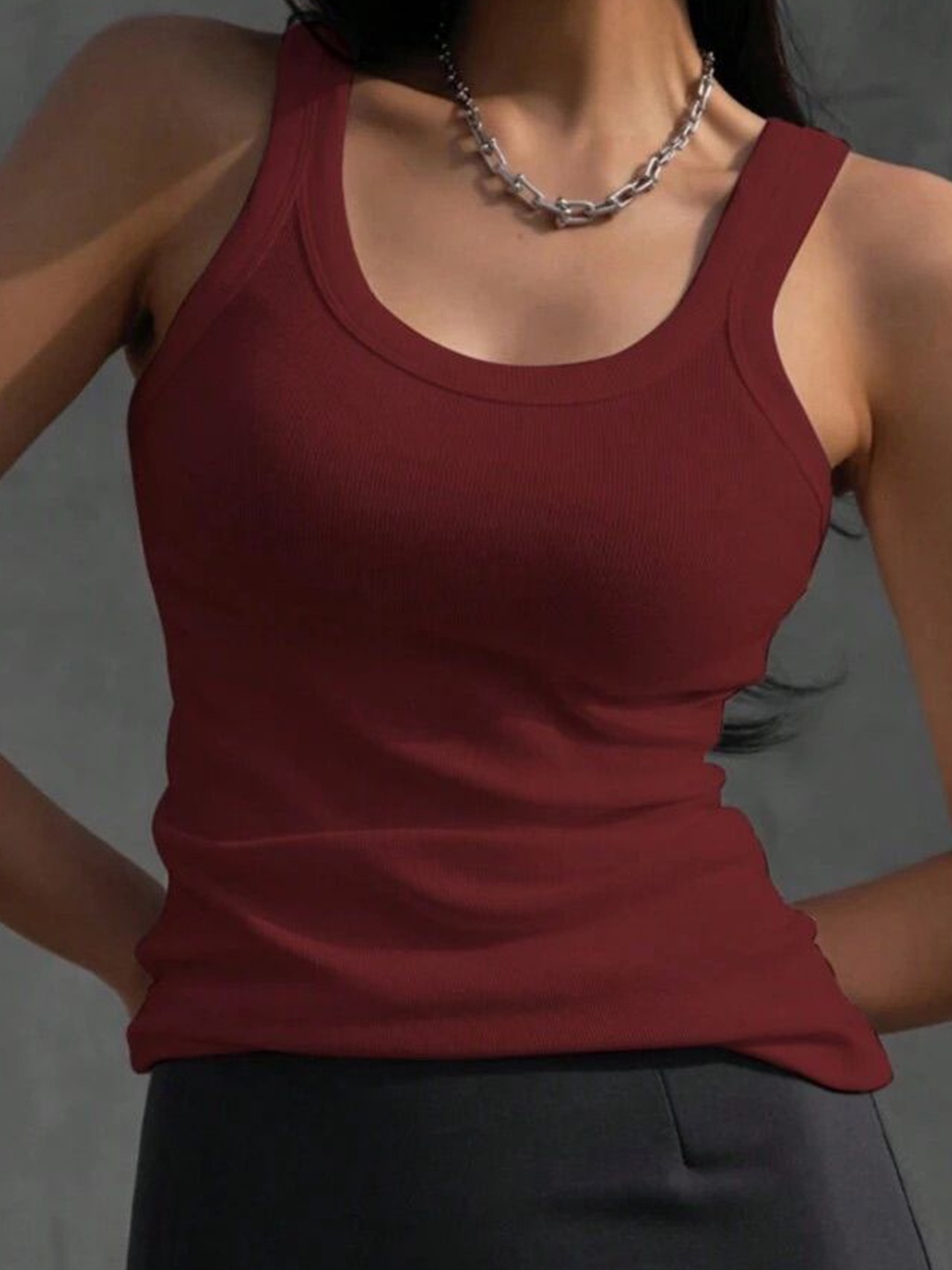 

TABADTOD Tank Top, Maroon