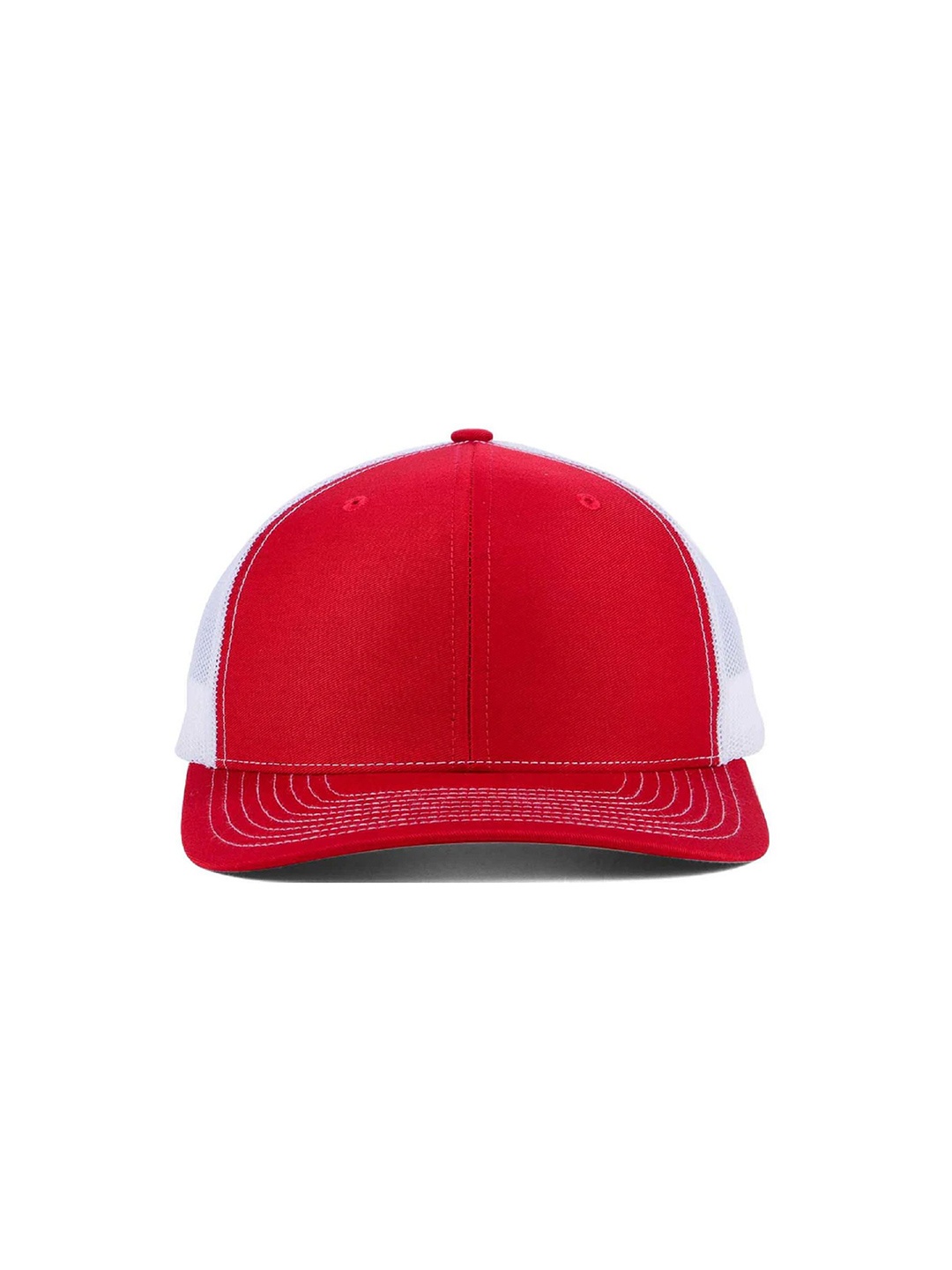 

Zacharias Unisex Colourblocked Baseball Cap, Red