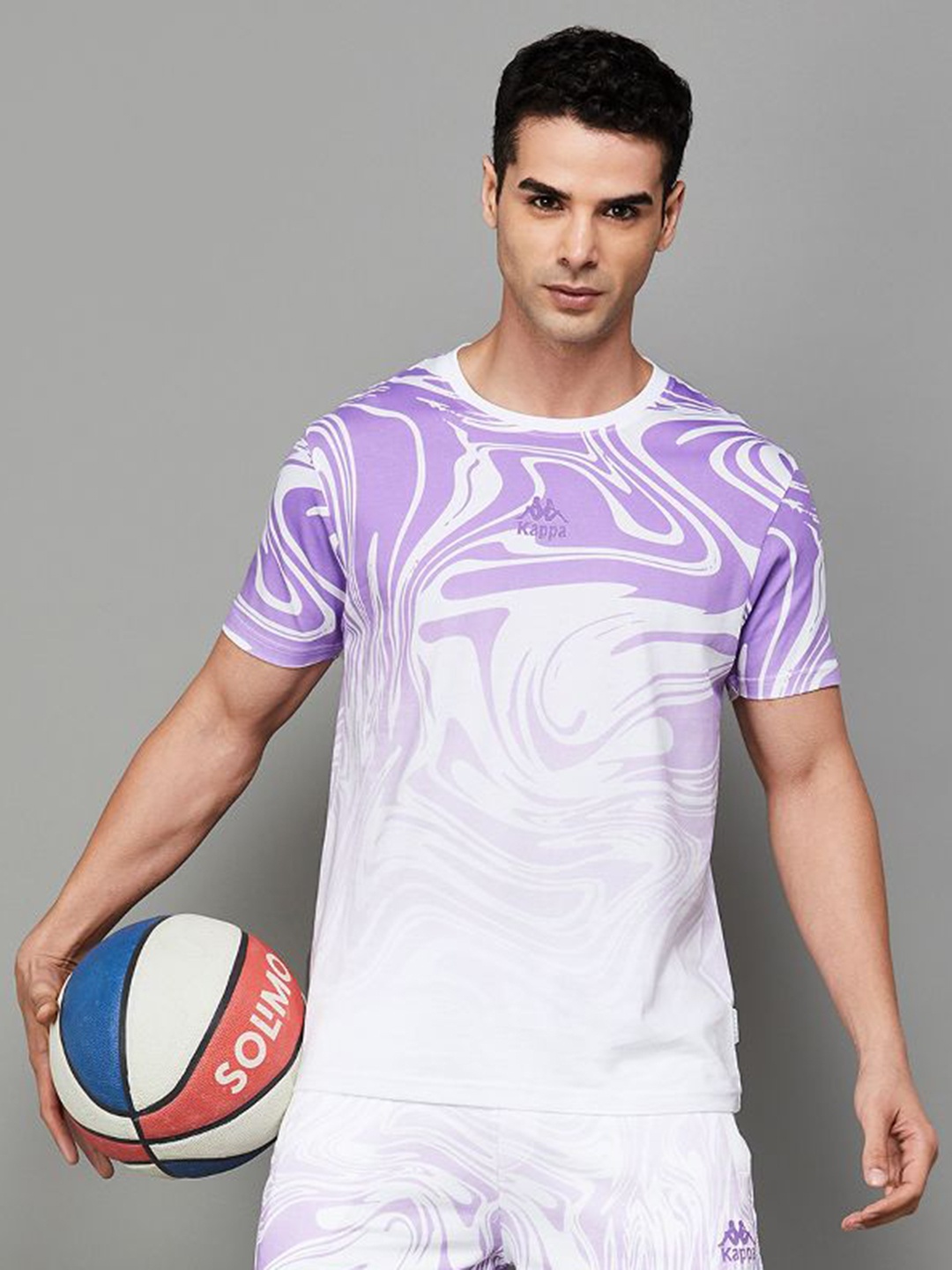

Kappa Men Printed Pockets T-shirt, White