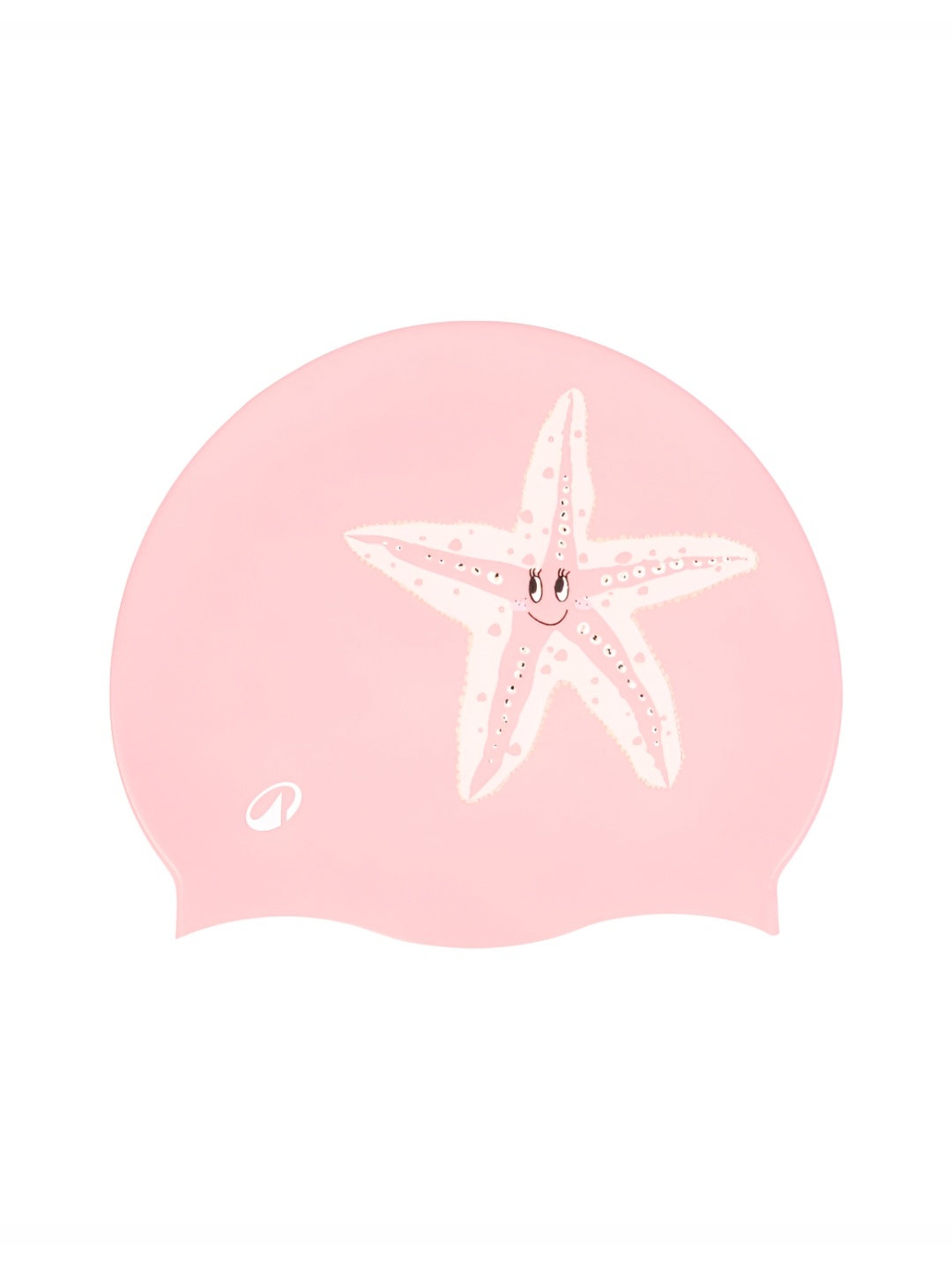 

Nabaiji By Decathlon Kids Starfish Printed Swimming Cap, Pink