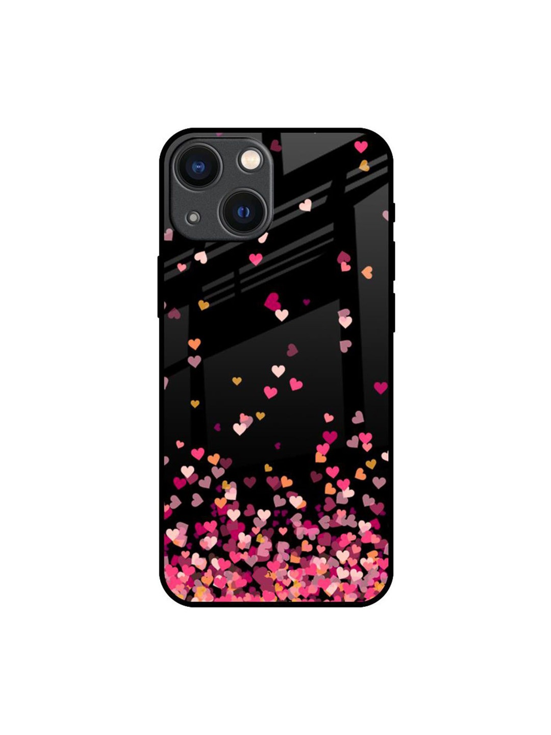 

QRIOH Quirky Printed iPhone 14 Plus Back Case Mobile Accessories, Black