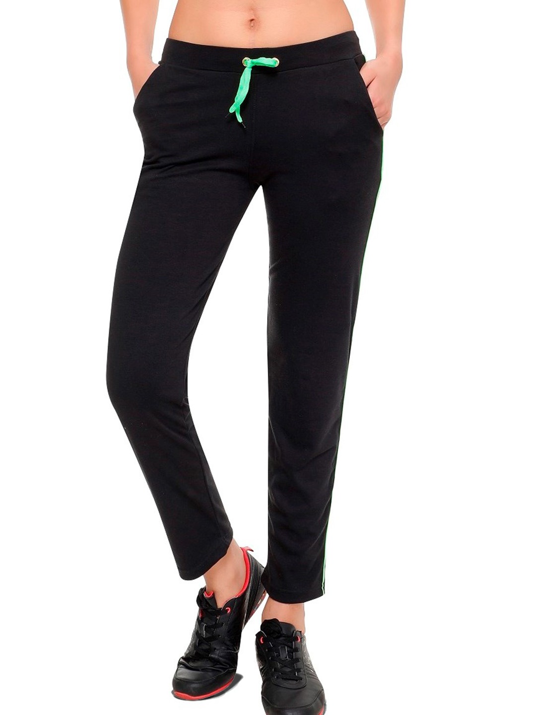 

T.T. Women Comfort Fit Track Pant, Black